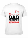 Heartbeat Heart Attack Survivor For Dad Grandpa Lightweight Cotton T-Shirt – Daily Comfort Graphic Shirt