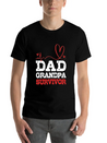 Heartbeat Heart Attack Survivor For Dad Grandpa Lightweight Cotton T-Shirt – Daily Comfort Graphic Shirt