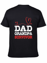 Heartbeat Heart Attack Survivor For Dad Grandpa Lightweight Cotton T-Shirt – Daily Comfort Graphic Shirt