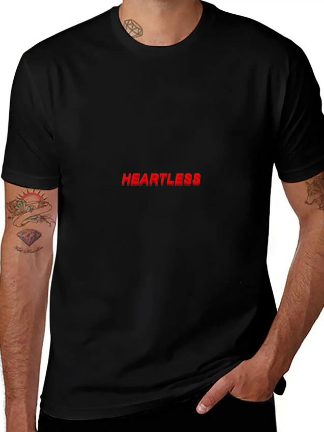 Heartless Aesthetic Grunge E Girl Eboy Teen Girls Lightweight Cotton T-Shirt – Daily Comfort Graphic Shirt