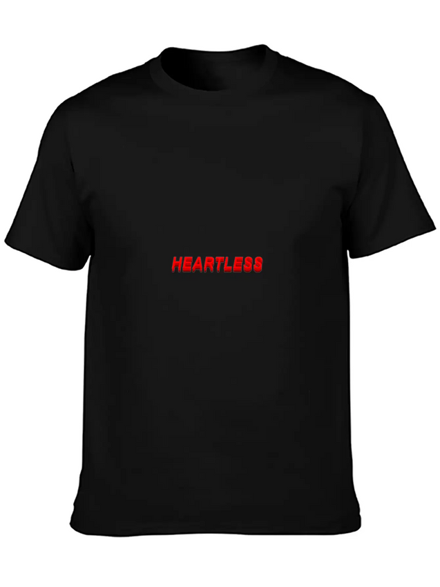 Heartless Aesthetic Grunge E Girl Eboy Teen Girls Lightweight Cotton T-Shirt – Daily Comfort Graphic Shirt