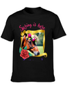 Hello Spring Lightweight Cotton T-Shirt – Daily Comfort Graphic Shirt