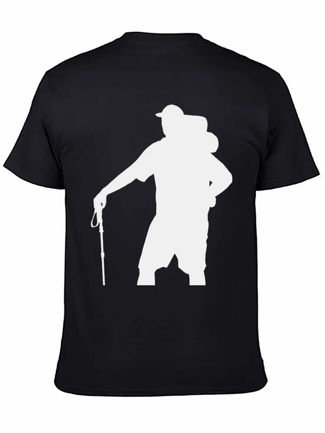 Hiker Lightweight Cotton T-Shirt – Daily Comfort Graphic Shirt