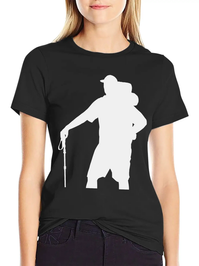 Hiker Lightweight Cotton T-Shirt – Daily Comfort Graphic Shirt
