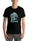 Hiking Trails Outdoor Hike Hiker Lightweight Cotton T-Shirt – Daily Comfort Graphic Shirt