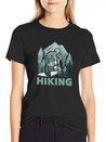 Hiking Trails Outdoor Hike Hiker Lightweight Cotton T-Shirt – Daily Comfort Graphic Shirt
