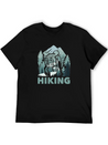 Hiking Trails Outdoor Hike Hiker Lightweight Cotton T-Shirt – Daily Comfort Graphic Shirt