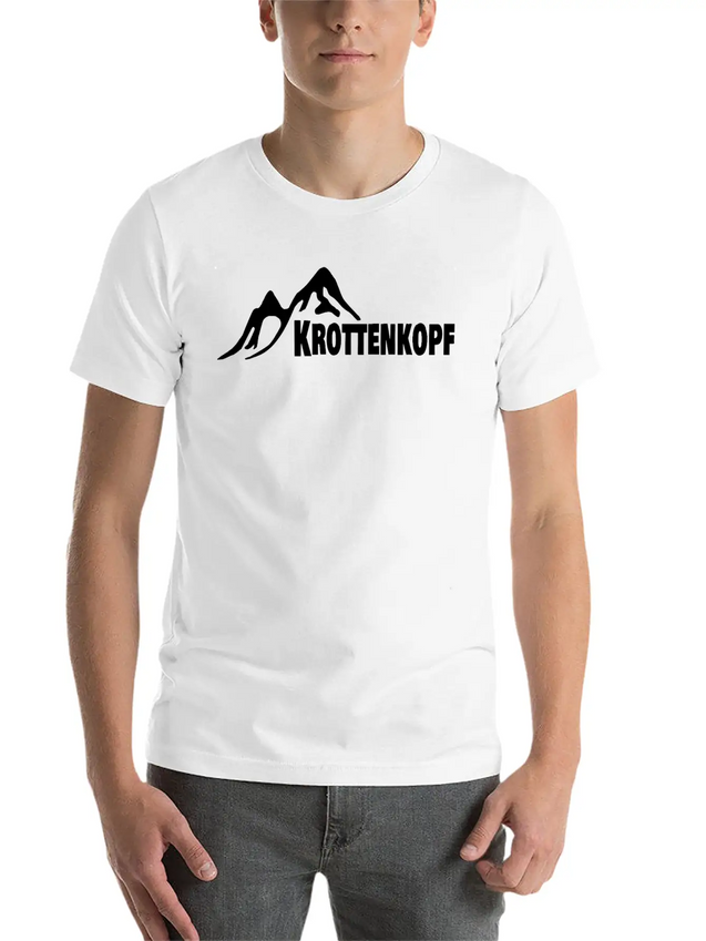 Hill And Mountain Krottenkopf In Germany Lightweight Cotton T-Shirt – Daily Comfort Graphic Shirt