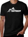 Hill And Mountain Krottenkopf In Germany Lightweight Cotton T-Shirt – Daily Comfort Graphic Shirt