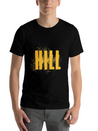 Hill Word Art Lightweight Cotton T-Shirt – Daily Comfort Graphic Shirt