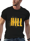 Hill Word Art Lightweight Cotton T-Shirt – Daily Comfort Graphic Shirt