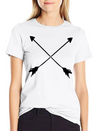 Hipster Arrows Lightweight Cotton T-Shirt – Daily Comfort Graphic Shirt