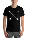Hipster Arrows Lightweight Cotton T-Shirt – Daily Comfort Graphic Shirt