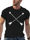 Hipster Arrows Lightweight Cotton T-Shirt – Daily Comfort Graphic Shirt