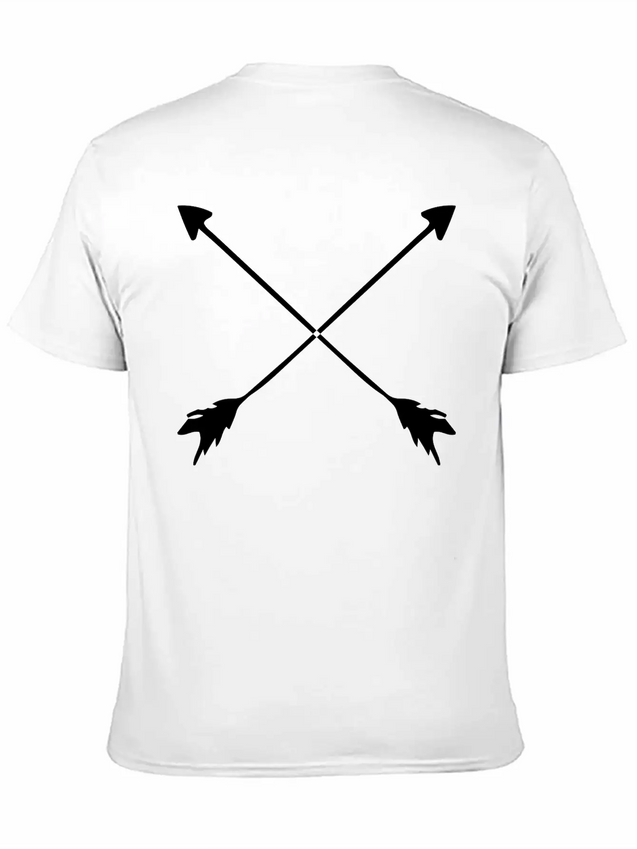 Hipster Arrows Lightweight Cotton T-Shirt – Daily Comfort Graphic Shirt