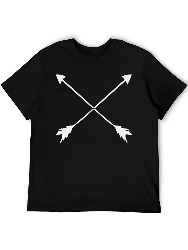 Hipster Arrows Lightweight Cotton T-Shirt – Daily Comfort Graphic Shirt