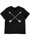 Hipster Arrows Lightweight Cotton T-Shirt – Daily Comfort Graphic Shirt