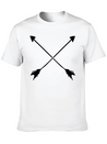 Hipster Arrows Lightweight Cotton T-Shirt – Daily Comfort Graphic Shirt