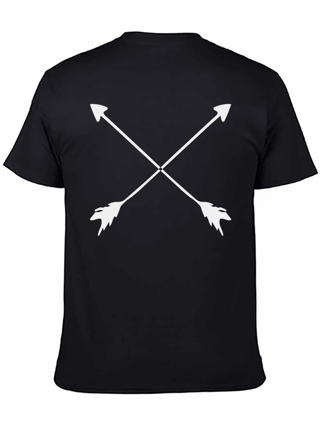 Hipster Arrows Lightweight Cotton T-Shirt – Daily Comfort Graphic Shirt