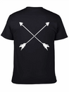Hipster Arrows Lightweight Cotton T-Shirt – Daily Comfort Graphic Shirt