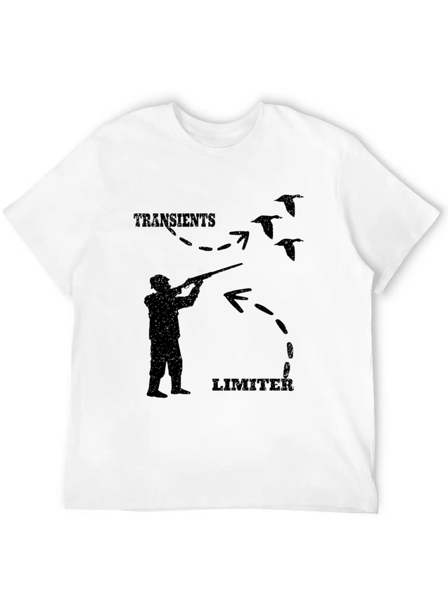 Home Recording Studio Limiter Clipping Mixing Lightweight Cotton T-Shirt – Daily Comfort Graphic Shirt