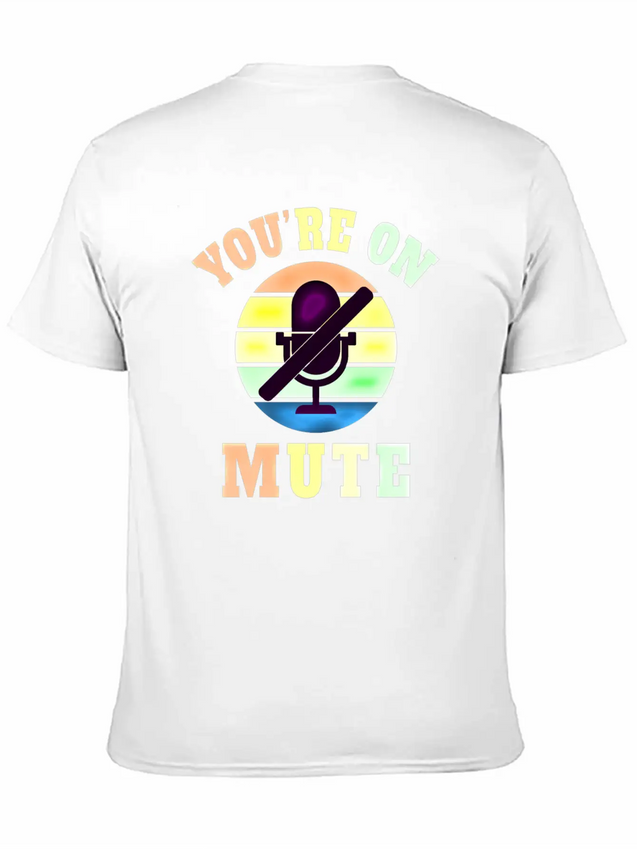 Homeoffice Microphone Office Work Job Lightweight Cotton T-Shirt – Daily Comfort Graphic Shirt