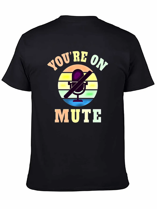 Homeoffice Microphone Office Work Job Lightweight Cotton T-Shirt – Daily Comfort Graphic Shirt