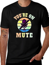 Homeoffice Microphone Office Work Job Lightweight Cotton T-Shirt – Daily Comfort Graphic Shirt