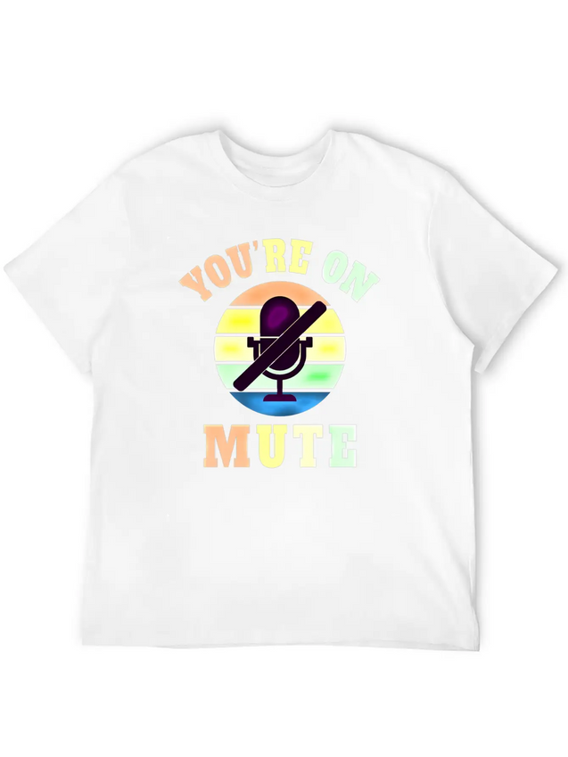 Homeoffice Microphone Office Work Job Lightweight Cotton T-Shirt – Daily Comfort Graphic Shirt