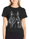 Horse - Head Vector Lightweight Cotton T-Shirt – Daily Comfort Graphic Shirt