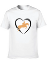 Horse Love Lightweight Cotton T-Shirt – Daily Comfort Graphic Shirt