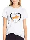Horse Love Lightweight Cotton T-Shirt – Daily Comfort Graphic Shirt