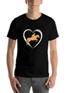 Horse Love Lightweight Cotton T-Shirt – Daily Comfort Graphic Shirt