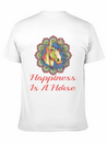 Horse, Riding, Horses Lightweight Cotton T-Shirt – Daily Comfort Graphic Shirt