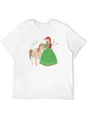 Horse Riding Princess Lightweight Cotton T-Shirt – Daily Comfort Graphic Shirt