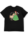Horse Riding Princess Lightweight Cotton T-Shirt – Daily Comfort Graphic Shirt