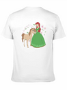 Horse Riding Princess Lightweight Cotton T-Shirt – Daily Comfort Graphic Shirt