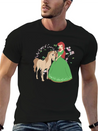 Horse Riding Princess Lightweight Cotton T-Shirt – Daily Comfort Graphic Shirt