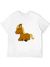 Horse Shirt - Horse Riding - Equestrian - Cute Lightweight Cotton T-Shirt – Daily Comfort Graphic Shirt