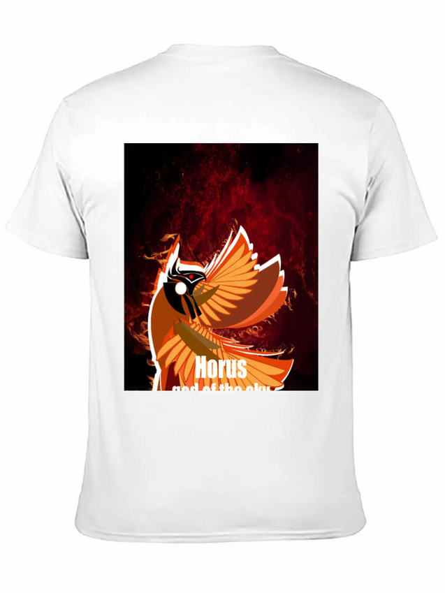 Horus Lightweight Cotton T-Shirt – Daily Comfort Graphic Shirt