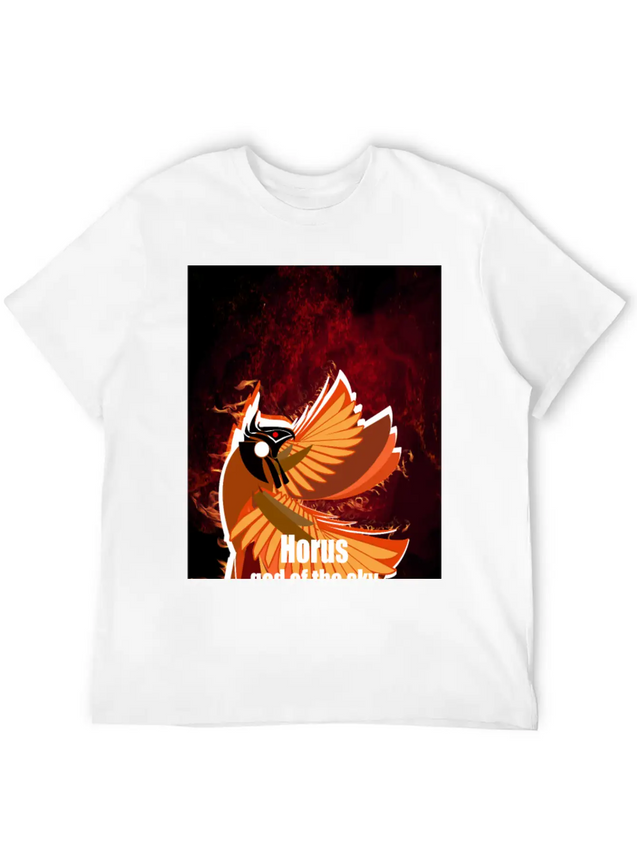 Horus Lightweight Cotton T-Shirt – Daily Comfort Graphic Shirt