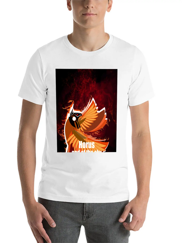 Horus Lightweight Cotton T-Shirt – Daily Comfort Graphic Shirt