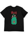 Hug Me Hug Monster Ugly Heart Hug Hug Lightweight Cotton T-Shirt – Daily Comfort Graphic Shirt