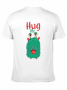 Hug Me Hug Monster Ugly Heart Hug Hug Lightweight Cotton T-Shirt – Daily Comfort Graphic Shirt