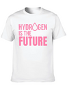 Hydrogen Is The Future Fuel Clean Symbol H Lightweight Cotton T-Shirt – Daily Comfort Graphic Shirt