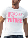 Hydrogen Is The Future Fuel Clean Symbol H Lightweight Cotton T-Shirt – Daily Comfort Graphic Shirt