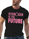 Hydrogen Is The Future Fuel Clean Symbol H Lightweight Cotton T-Shirt – Daily Comfort Graphic Shirt