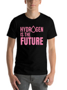 Hydrogen Is The Future Fuel Clean Symbol H Lightweight Cotton T-Shirt – Daily Comfort Graphic Shirt