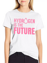 Hydrogen Is The Future Fuel Clean Symbol H Lightweight Cotton T-Shirt – Daily Comfort Graphic Shirt