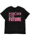 Hydrogen Is The Future Fuel Clean Symbol H Lightweight Cotton T-Shirt – Daily Comfort Graphic Shirt